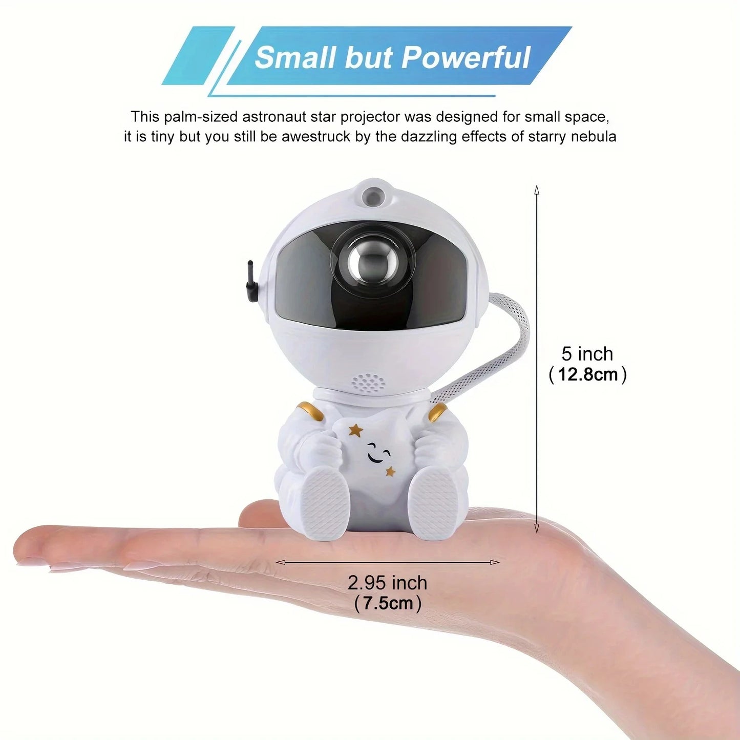 Astronaut Galaxy Nebula Projector- Create Your Own Universe
It's like falling asleep under the stars every night.
