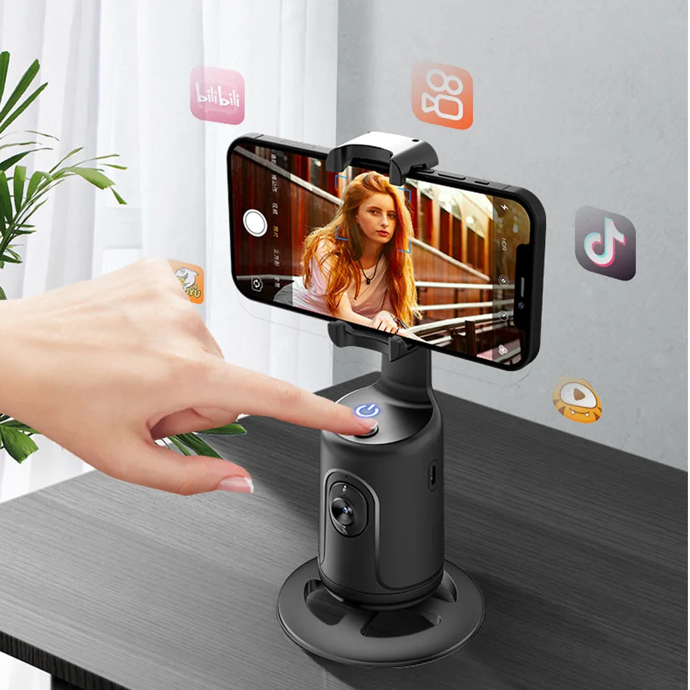 AI Face Tracking Tripod – Your Personal Cameraman. Perfect for: TikTok creators, online teachers, streamers
Now you’re always in frame — hands-free