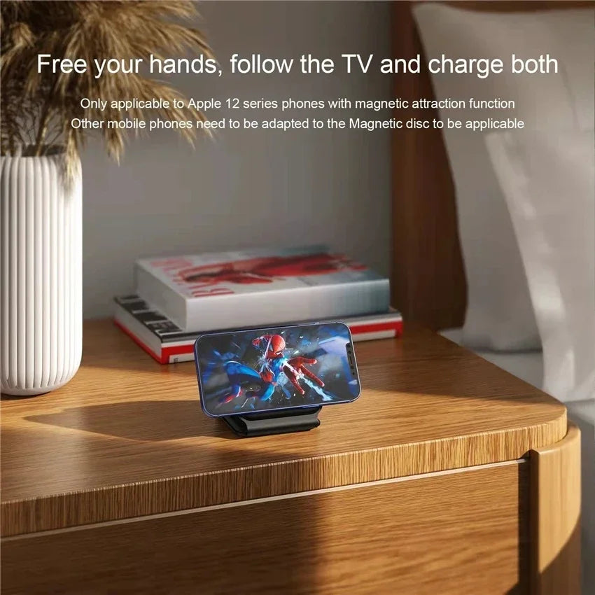 40W 3 in 1 Magnetic Charging Pad – Snap. Charge. Go. Perfect for: iPhone & MagSafe users, busy tech lovers.
“Charging never looked this good.”