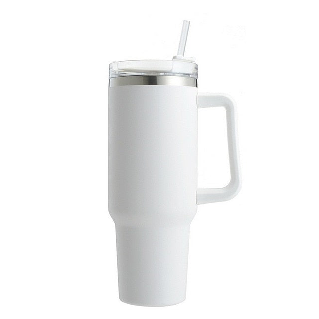 Insulated Tumbler Straw With Handle