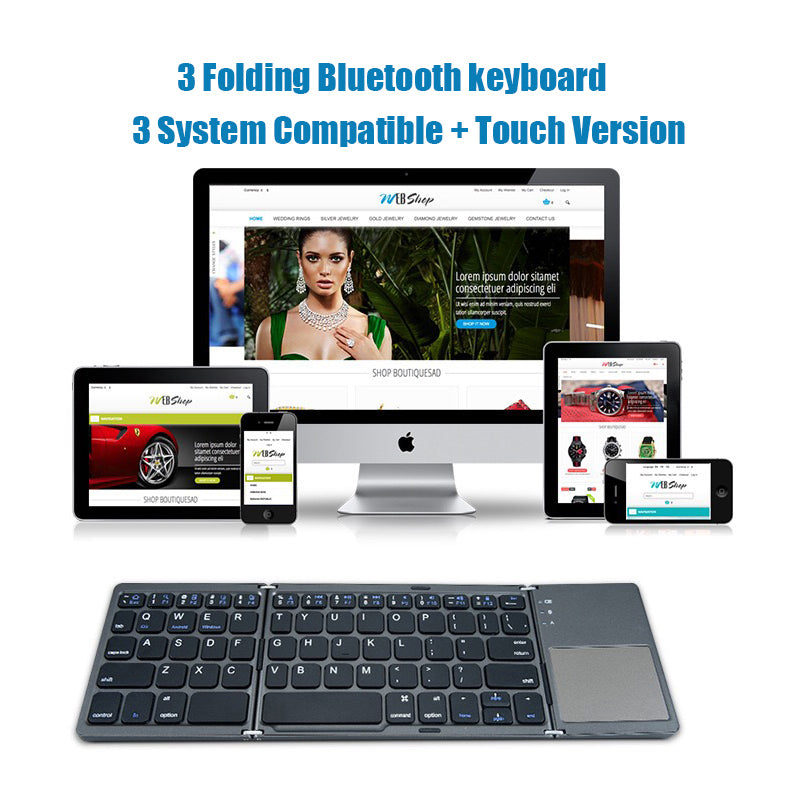 Triple Folding Keyboard